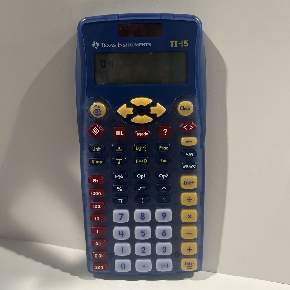 Texas Instruments TI-15 Scientific Calculator